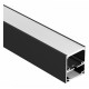 Алюминиевый профиль Arlight SL-ARC-5060-Line-2500 Black 029266