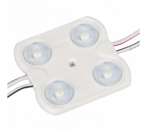 Модуль герметичный Arlight CRAFT-2835-4-12V Warm 170deg (45x43mm, 1.6W, IP65) 029682(1)