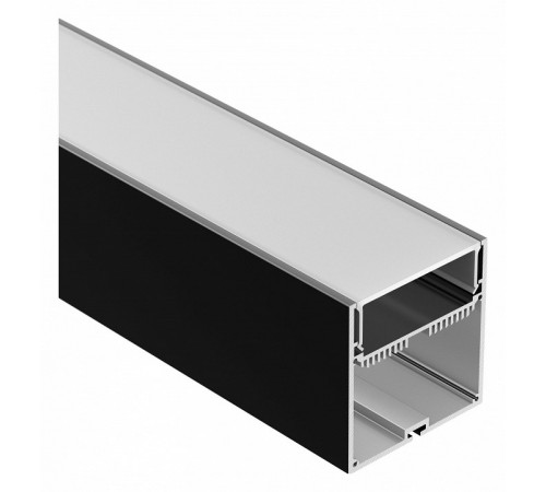 Алюминиевый профиль Arlight SL-Line-7477-2000 Black 029939 Алюминиевый профиль Arlight SL-Line-7477-2000 Black 029939