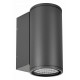 Уличный настенный светодиодный светильник Arlight LGD-Forma-Wall-R90-12W Warm3000 029976