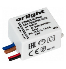 Блок питания Arlight ARJ-KE04700-Mini (2.8W, 700mA) 030189