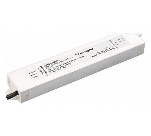 Блок питания Arlight ARPV-LG24060-Slim-PFC-D (24V, 2.5A, 60W) 031720