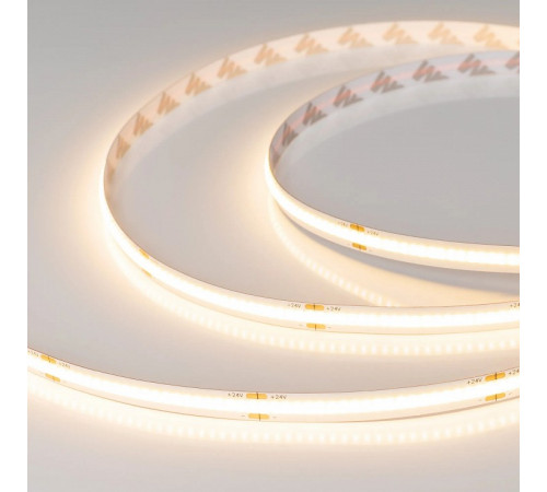 Светодиодная лента Arlight COB-X378-8mm 24V Warm3000 (11 W/m, IP20, 5m) 031883(3)