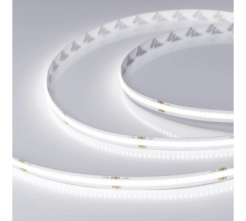 Светодиодная лента Arlight COB-X378-8mm 24V White6000 (11 W/m, IP20, 5m) 031885(3) Светодиодная лента Arlight COB-X378-8mm 24V White6000 (11 W/m, IP20, 5m) 031885(3)