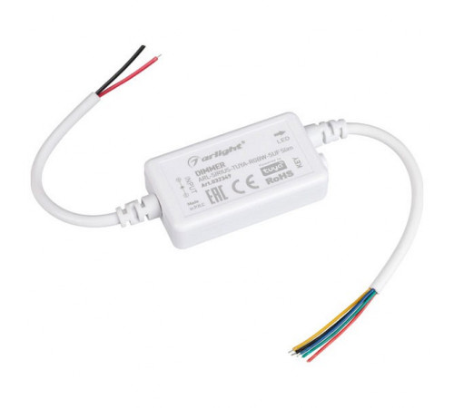 Диммер Arlight ARL-Sirius-Tuya-RGBW-SUF Slim (12-24V, 4x1.5A, 2.4G) 032349 Диммер Arlight ARL-Sirius-Tuya-RGBW-SUF Slim (12-24V, 4x1.5A, 2.4G) 032349
