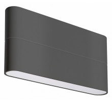 Уличный настенный светодиодный светильник Arlight SP-Wall-Flat-S170x90-2x6W Warm3000 032412