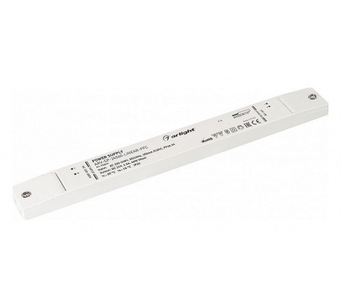 Блок питания Arlight ARV-SP-24060-Linear-PFC (24V, 2.5A, 60W) 032624 Блок питания Arlight ARV-SP-24060-Linear-PFC (24V, 2.5A, 60W) 032624