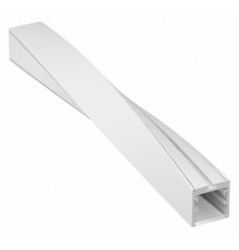 Алюминиевый профиль Arlight SL-ARC-3535-Twist90L-400 White 032681