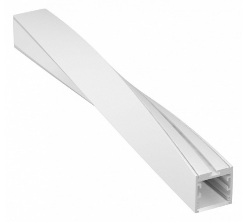Алюминиевый профиль Arlight SL-ARC-3535-Twist90L-400 White 032681 Алюминиевый профиль Arlight SL-ARC-3535-Twist90L-400 White 032681