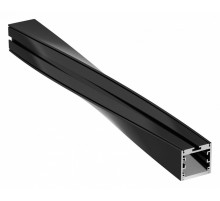 Алюминиевый профиль Arlight SL-ARC-3535-Twist90R-400 Black 032682