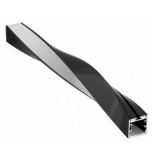 Алюминиевый профиль Arlight SL-ARC-3535-Twist180-500 Black 032685
