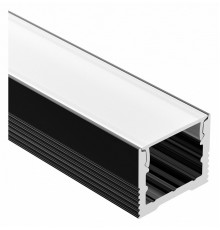Алюминиевый профиль Arlight SL-Slim-H13M-2000 Black 032997