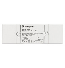 Блок питания Arlight ARV-SP-24036-Flat-PFC (24V, 1.5A, 36W) 033260