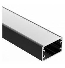 Алюминиевый профиль Arlight PLS-Lock-H16-SMT-2000 Anod Black 033295