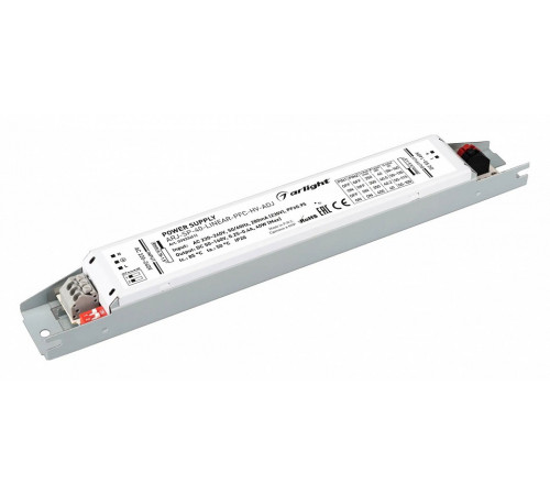 Блок питания Arlight ARJ-SP-40-LINEAR-PFC-HV-ADJ (40W, 50-160V, 0.25-0.4A, IP20) 033334(1) Блок питания Arlight ARJ-SP-40-LINEAR-PFC-HV-ADJ (40W, 50-160V, 0.25-0.4A, IP20) 033334(1)