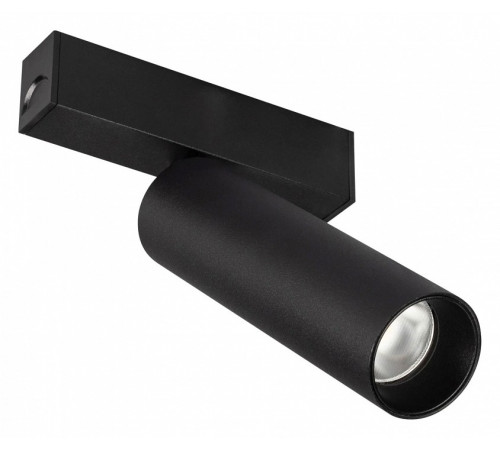 Трековый магнитный светильник Arlight MAG-SPOT-25-R120-12W Warm3000 (BK, 30 deg, 24V) 033678(1)