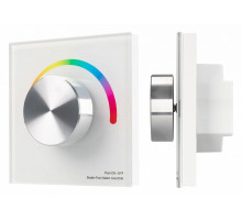 Панель Arlight Smart-P5-RGB-G-IN White (3V, Rotary, 2.4G) 033756