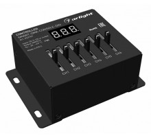 Контроллер Arlight Smart-DMX-CONSOLE-Din (5-12V, 6CH, XLR3) 033759