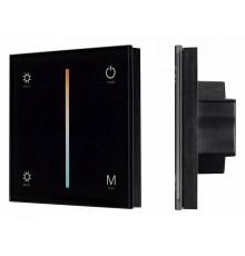 Панель Arlight Smart-P21-Mix-G-IN Black (12-24V, 4x3A, Sens, 2.4G) 033765