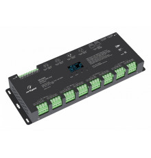 Декодер Arlight Smart-DMX-SUF (12-24V, 24x5A, XLR3, RJ45) 033769