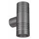 Уличный настенный светильник Arlight KT-Ray-Wall-Twin-R46-2x3W Warm3000 034137