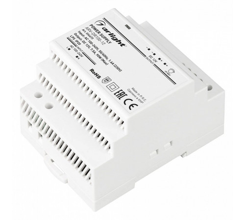 Блок питания Arlight ARV-DR100-12 (12V, 8.3A, 100W) 034673 Блок питания Arlight ARV-DR100-12 (12V, 8.3A, 100W) 034673
