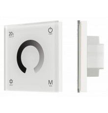 Панель Arlight Smart-P4-Dim-G-IN White (12-24V, 4x3A, Sens, 2.4G) 034774