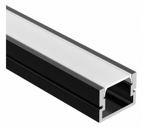 Алюминиевый профиль Arlight PDS-SM-2000 Anod Black 035027 Алюминиевый профиль Arlight PDS-SM-2000 Anod Black 035027