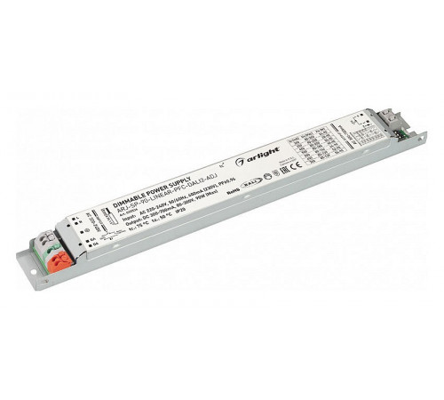 Блок питания Arlight ARJ-SP-90-Linear-PFC-DALI2-ADJ (90W, 80-300V, 0.3-0.7A) 035536 Блок питания Arlight ARJ-SP-90-Linear-PFC-DALI2-ADJ (90W, 80-300V, 0.3-0.7A) 035536