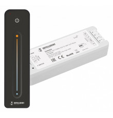 Диммер Arlight SMART-SET-PWM-102-72-MIX-SUF Black (12-24V, 2x5A, ПДУ LINE, 2.4G) 036186