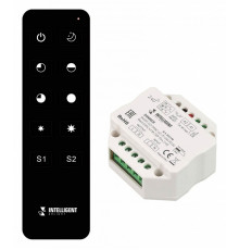 Диммер Arlight SMART-SET-TRIAC-601-72-DIM-PD-IN Black (230V, 1x1.5A, ПДУ 10кн, 2.4G) 036190