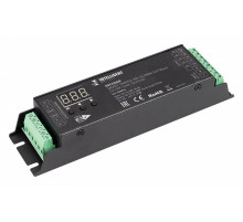 Декодер Arlight SMART-DMX512-305-63-RDM-SUF Black (12-48V, 5x4A, Terminal) (IARL, IP20 Металл, 5 лет) 036244