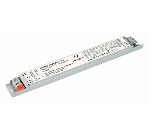 Блок питания Arlight ARJ-SP-50-PFC-1-10V-DALI2-PD (50W, 9-58V, 0.7-1.4A) 036288 Блок питания Arlight ARJ-SP-50-PFC-1-10V-DALI2-PD (50W, 9-58V, 0.7-1.4A) 036288