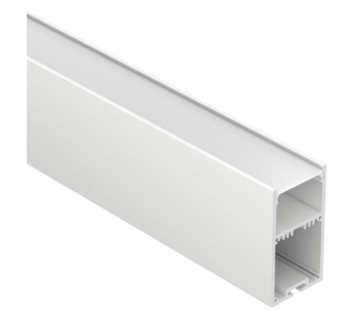 Алюминиевый профиль Arlight с экраном SL-LINE-3667-2500 WHITE+OPAL 036303 Алюминиевый профиль Arlight с экраном SL-LINE-3667-2500 WHITE+OPAL 036303
