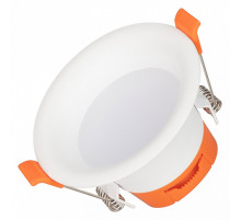 Встраиваемый светильник Arlight MS-BLIZZARD-BUILT-R90-6W Warm3000 (WH, 100 deg, 230V) 036579