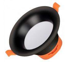 Встраиваемый светильник Arlight MS-BLIZZARD-BUILT-R115-10W Day4000 (BK, 100 deg, 230V) 036604