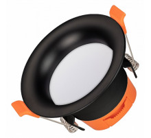 Встраиваемый светильник Arlight MS-BLIZZARD-BUILT-R90-6W Day4000 (BK, 100 deg, 230V) 036605