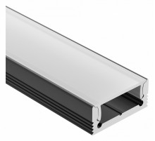 Алюминиевый профиль Arlight SL-SLIM-H7-2000 BLACK 037110