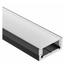 Алюминиевый профиль Arlight SL-SLIM-H7-2000 BLACK 037110