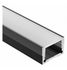 Алюминиевый профиль Arlight SL-SLIM20-H13-2000 BLACK 037112