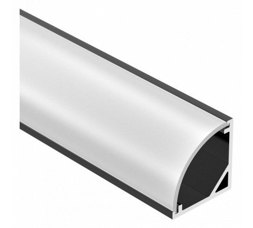 Алюминиевый профиль Arlight SL-KANT-H16-2000 BLACK 037116 Алюминиевый профиль Arlight SL-KANT-H16-2000 BLACK 037116