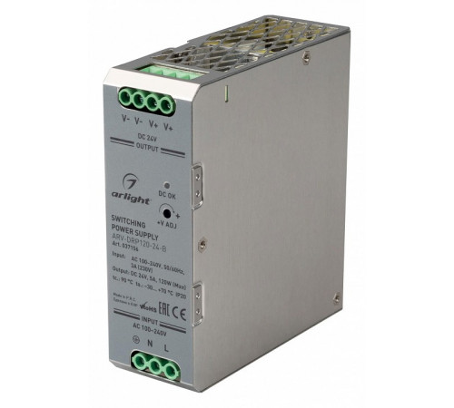 Блок питания Arlight ARV-DRP120-24-B (24V, 5A, 120W) 037156