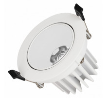 Встраиваемый светильник Arlight MS-FORECAST-BUILT-TURN-R102-12W Warm3000 037188(1)