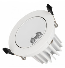 Встраиваемый светильник Arlight MS-FORECAST-BUILT-TURN-R102-12W Warm3000 037188(1)