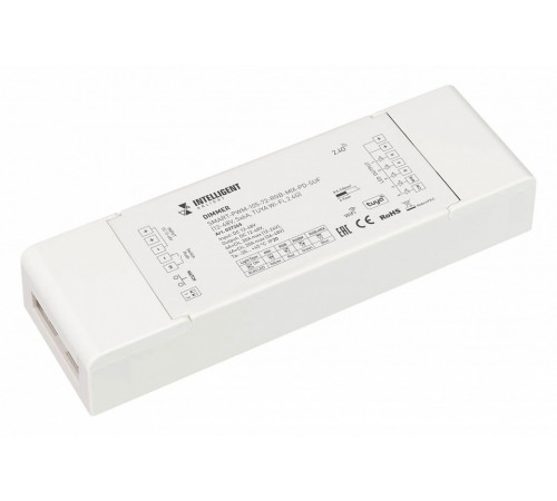 Диммер Arlight SMART-PWM-105-72-RGB-MIX-PD-SUF (12-48V, 5x6A, TUYA Wi-Fi, 2.4G) 037265 Диммер Arlight SMART-PWM-105-72-RGB-MIX-PD-SUF (12-48V, 5x6A, TUYA Wi-Fi, 2.4G) 037265