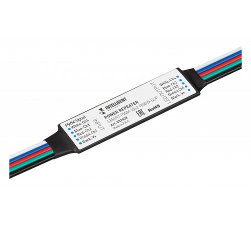 Усилитель Arlight SMART-PWM-1042-RGBW-SUF (12-24V, 4x1A) 037408 Усилитель Arlight SMART-PWM-1042-RGBW-SUF (12-24V, 4x1A) 037408