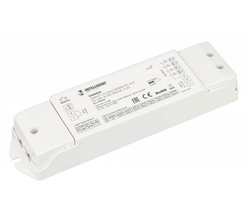 Диммер Arlight SMART-CC-2042-RGBW-PD-SUF (12-48V, 4x150-500mA, 2.4G) 037420 Диммер Arlight SMART-CC-2042-RGBW-PD-SUF (12-48V, 4x150-500mA, 2.4G) 037420