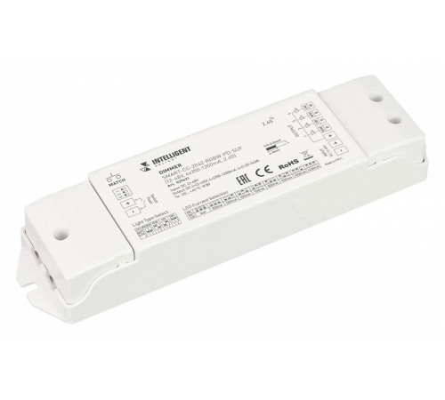 Диммер Arlight SMART-CC-2042-RGBW-PD-SUF (12-48V, 4x350-1200mA, 2.4G) 037421 Диммер Arlight SMART-CC-2042-RGBW-PD-SUF (12-48V, 4x350-1200mA, 2.4G) 037421