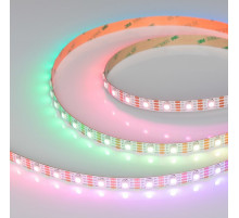 Светодиодная лента Arlight SPI-B60-10mm 5V RGB-PX1-BPT (12 W/m, IP20, 5060, 5m) 037855