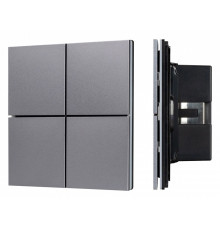 Кнопочная панель Arlight KNX-304-23-IN Grey BUS, Frameless 038366